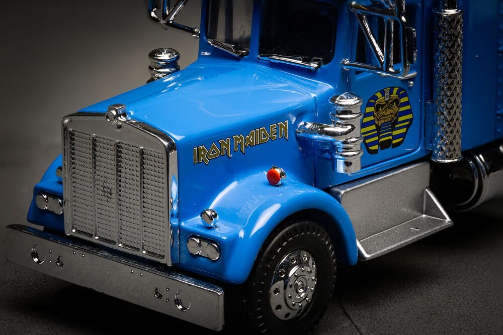 Corgi Modellini di veicoli pressofusi , CC55704 Camion pesanti in metallo, Iron Maiden, Powerslave, Souvenir per uomini e donne dal Regno Unito, Piccoli modelli di auto giocattolo pressofuse