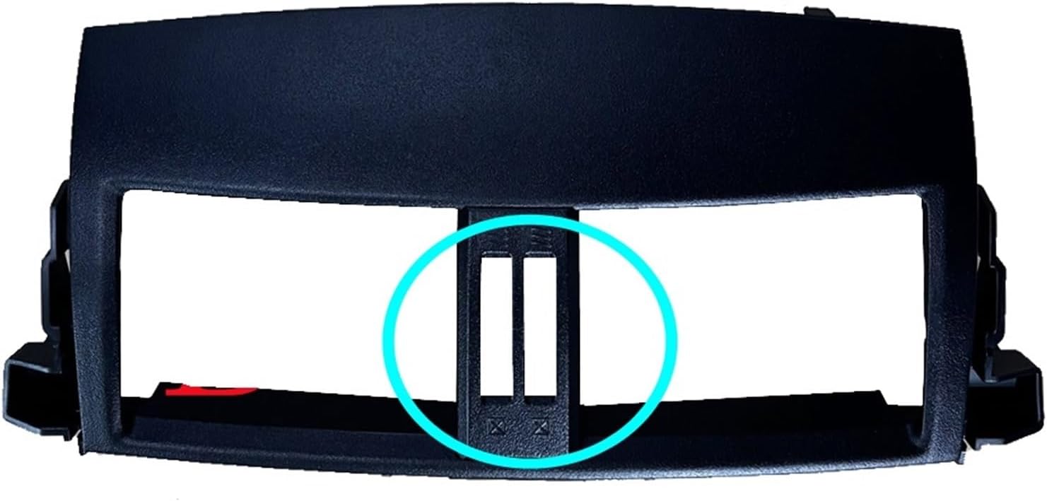 Compatible with Toyota RAV4 2006 2007 2008 2009 2010 2011 Center Dash A/C Outlet Air Vent Panel Cover 55412-42060-B0 55413-42070-B0(Frame-B)