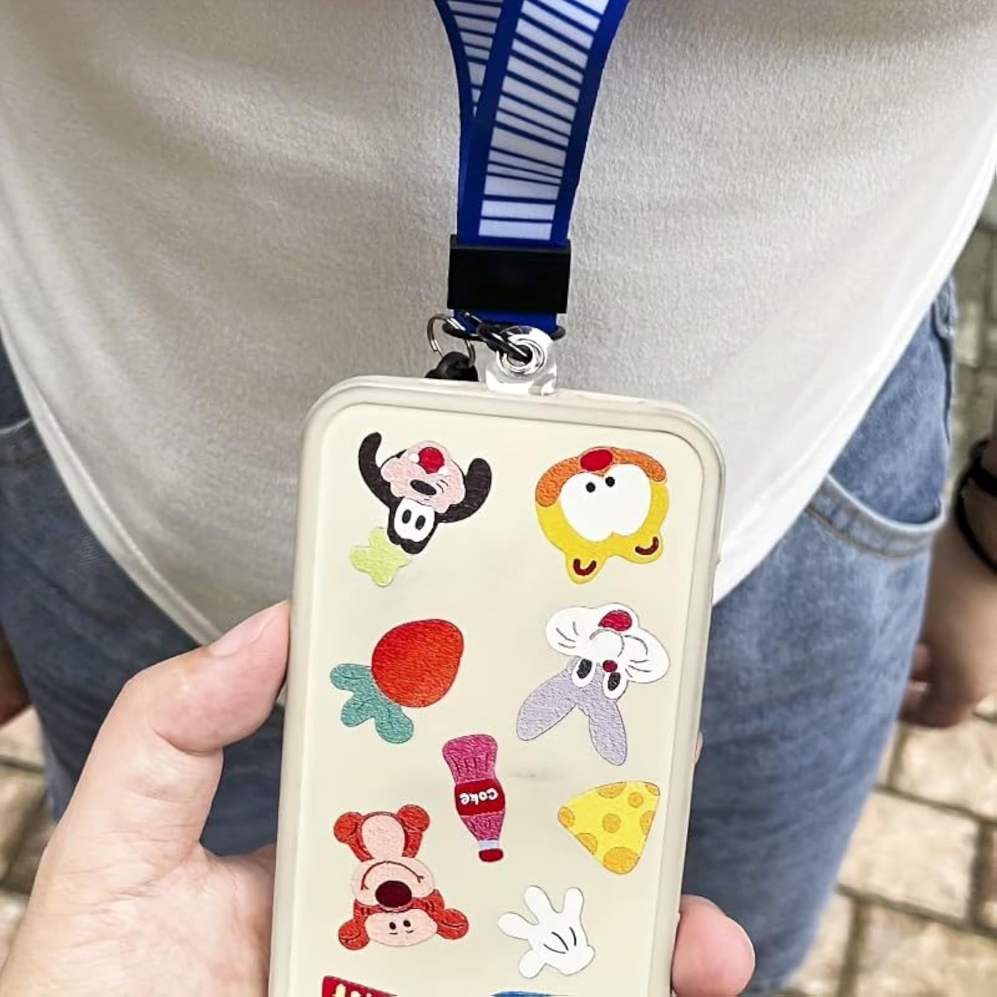 Transparent Mobile Lanyard Patch for Phone Case