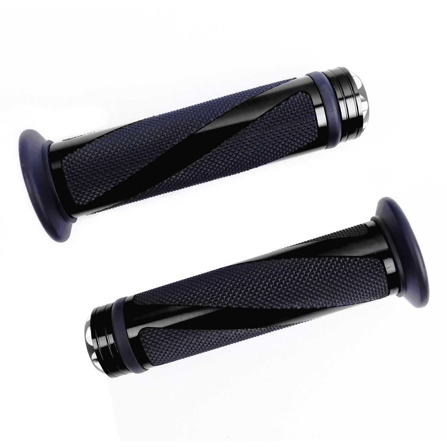 CIHTFEZI Motorcycle Grips Suitable for Yamaha NMAX155 NMAX125 NMAX 155 NMAX 125 Handlebar Non-Slip Grips,normal-3 Black
