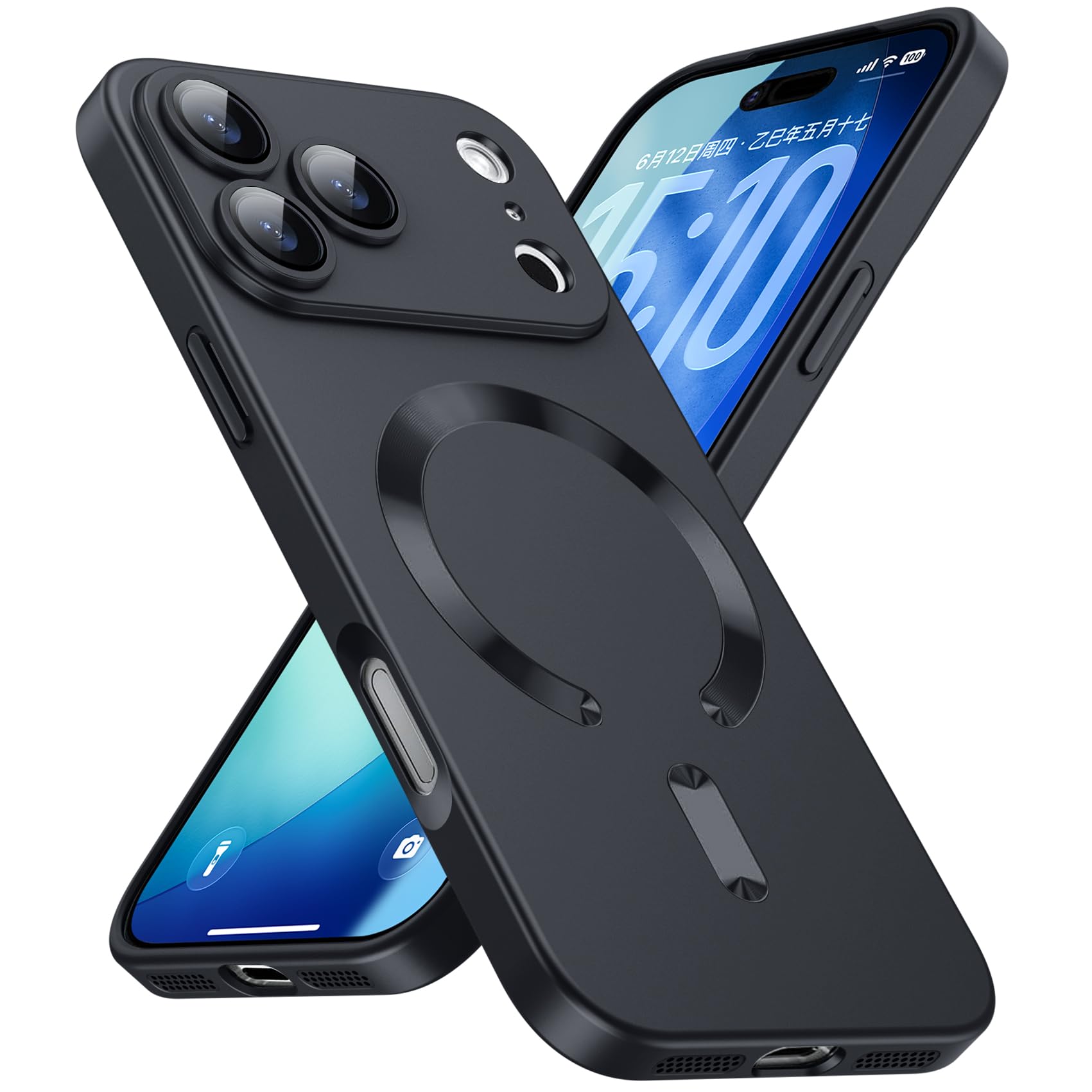 【Magnetic対応・一体型レンズ保護】iPhone 17 Pro 用のケース 耐衝撃 柔軟TPU 軽量 薄型 ワイヤレス充電