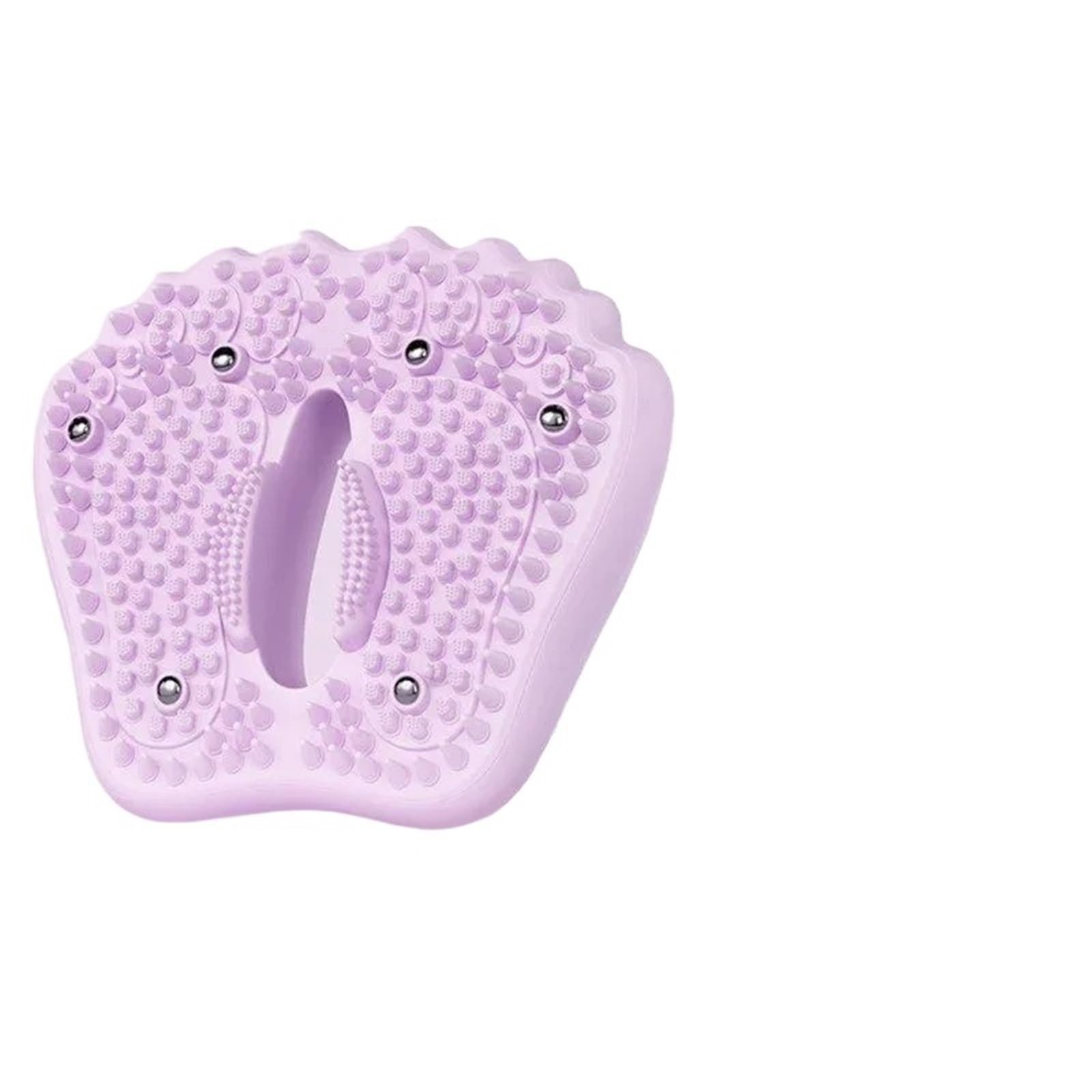 Tappetino for massaggio ai piedi for uso domestico Tappetino for punti di digitopressione Stepper in pietra antiscivolo(Light purple)