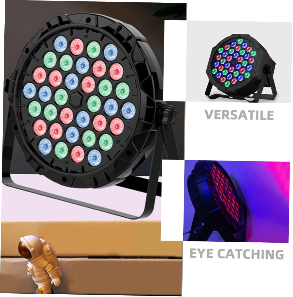 2pcs Led Stage Lights Bar Sound Controlled Performance Lighting for Weddings Parties and Events Us Create Stunning Visual Effects Led Stage Lighting