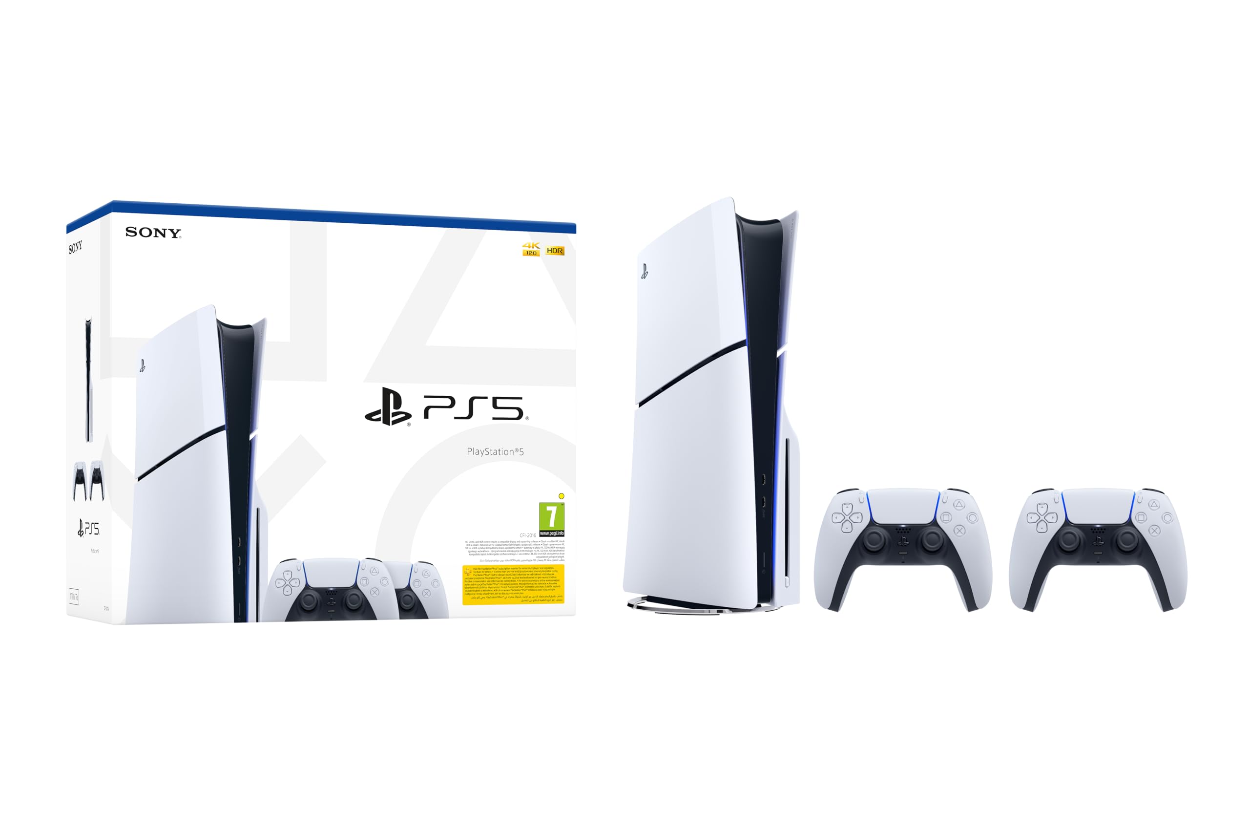 Sony PlayStation 5 D Chassis + DualSense BUNDLE, Çift kol