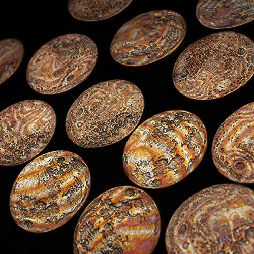Moneda Mokume-Gane Luna 1 pulgada miniatura 6
