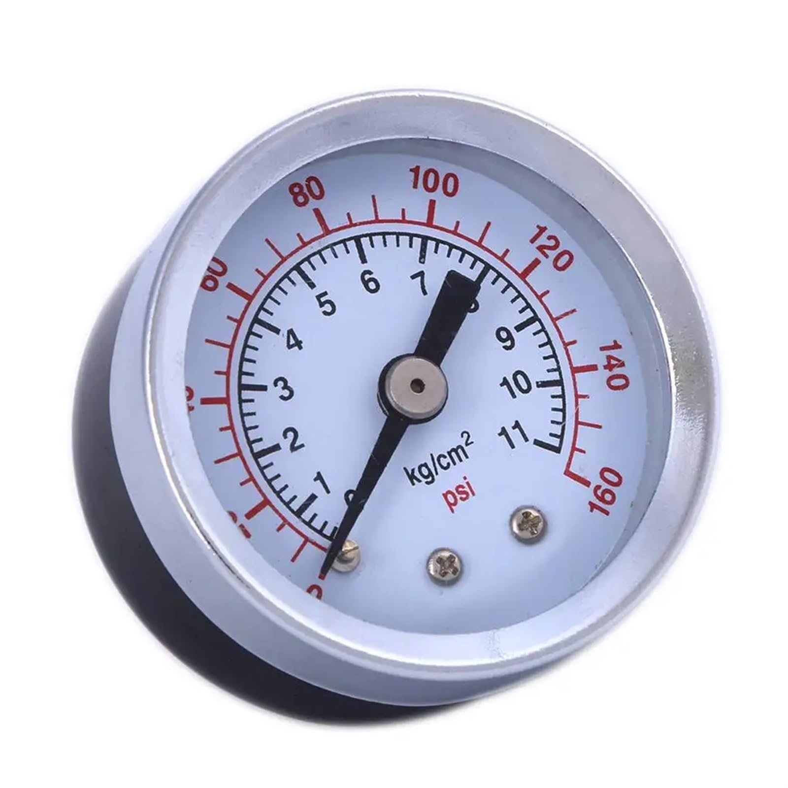 Vakuum-Manometer, 1/8 Zoll NPT 0–160 PSI, hydraulisches Messgerät, Gewindemontage, Manometer, Luft, Wasser, Öl, Gas, Kompressor, Manometer, Druckprüfer