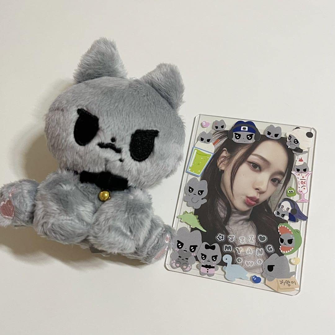 Amazon.co.jp: aespa karina エスパ カリナ ぬいぐるみ 찌먕이 10cm  