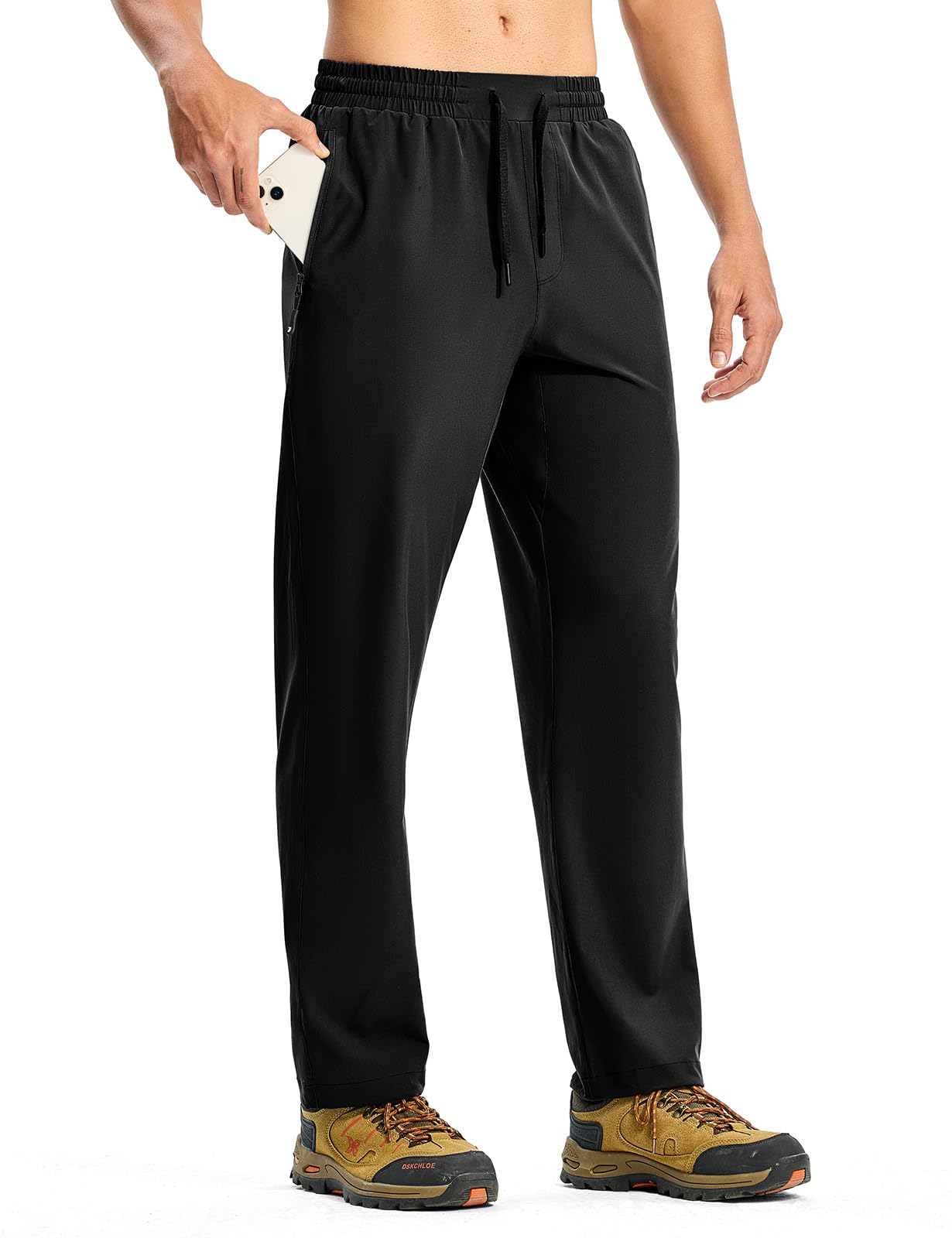 Rdruko Jogginghose Herren Trainingshose Lang Dünne Sporthose Sommer Wanderhose Leicht Outdoorhose Freizeithose Trekkinghose