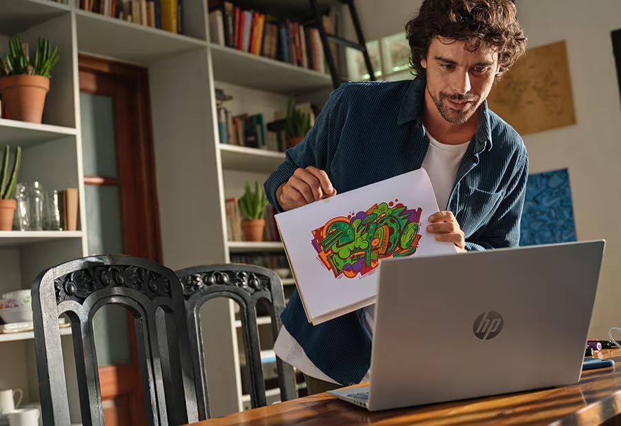 Image of HP Chromebook 14 Laptop, Intel Celeron, 4GB RAM 64GB eMMC (Optional Upgrade to 8GB 128GB), 14 inch HD Display, Webcam, Chrome OS, Long Battery Life, WiFi, Wireless Earbuds, Great for School, Work & Gifts