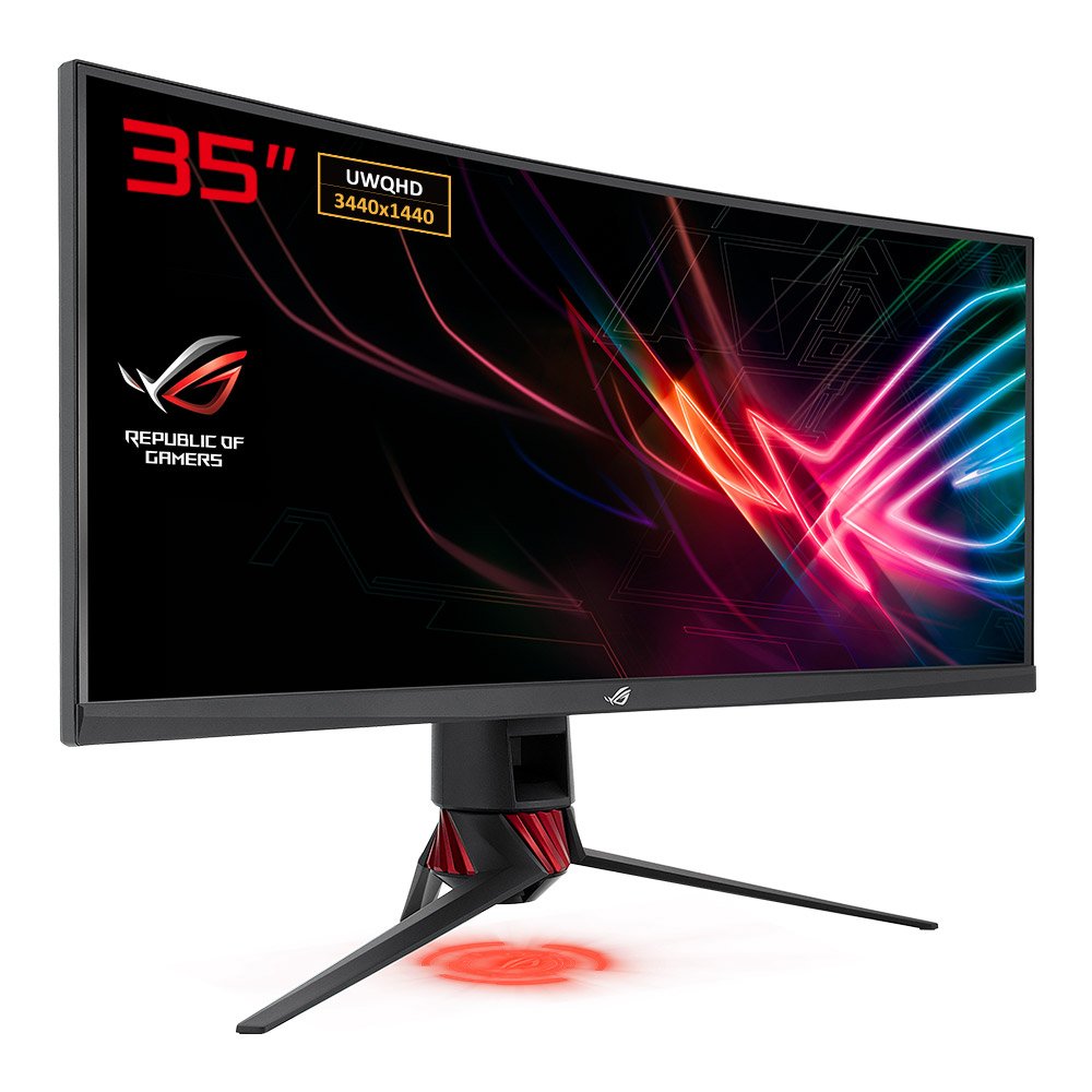 Amazon.co.jp: ASUS ゲーミングモニター ROG STRIX XG35VQ 35インチ 