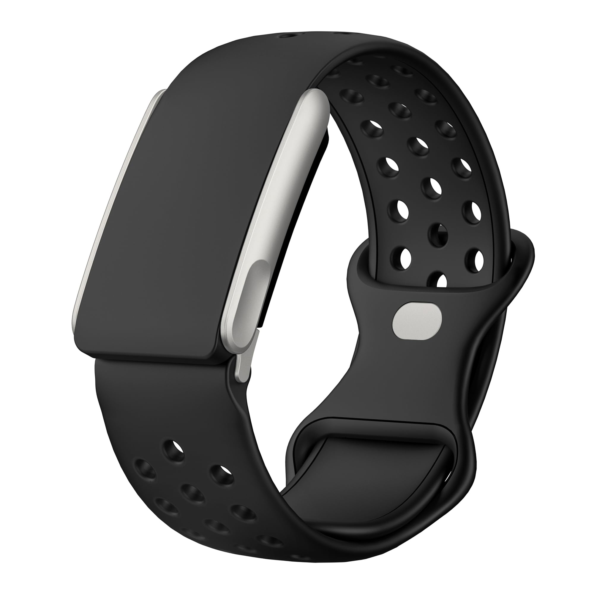 omee Silicone Sport Band Compatible with Whoop 5.0 Bands Strap Men Women, Breathable Sport Adjustable Waterproof Replacement Wristbands Straps for Whoop 5.0 Silicone Bands