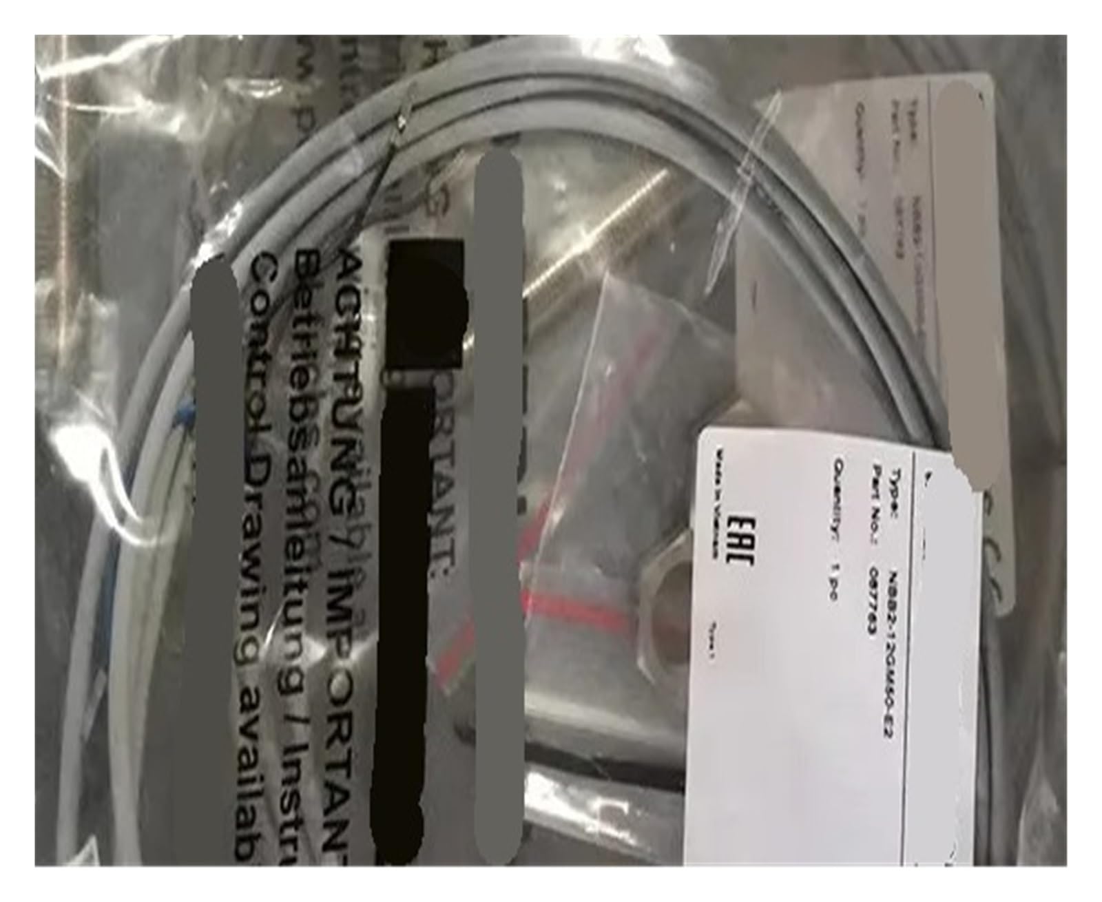 Capteur de proximité PBB2-12GM50-E2 de haute précision boîtier métallique robuste M12