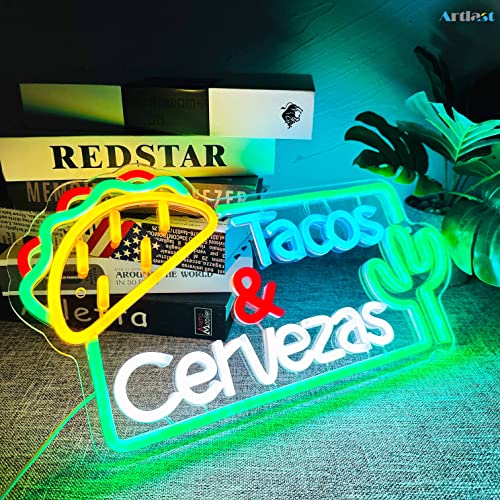 Letrero de neón Tacos & Cervezas - 36% de descuento - Image 7