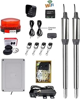 Automatic Door Opener Automatic Door Opening Device Multifunctional Stainless Steel Swing Gate Opener Operator Kits with Optional Accessories (Color : J KIT, Size : One Size)
