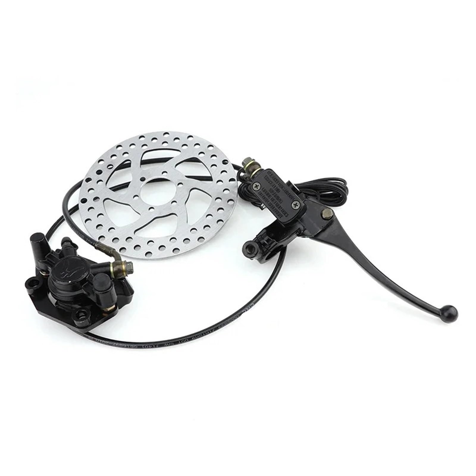 Haysxvr Front Brake Set Front And Rear Brakes Hydraulic Disc Brake Pump Assembly Fit For Citycoco Harley Electric Scooter Forward Brake Pump(Front Brake Set)
