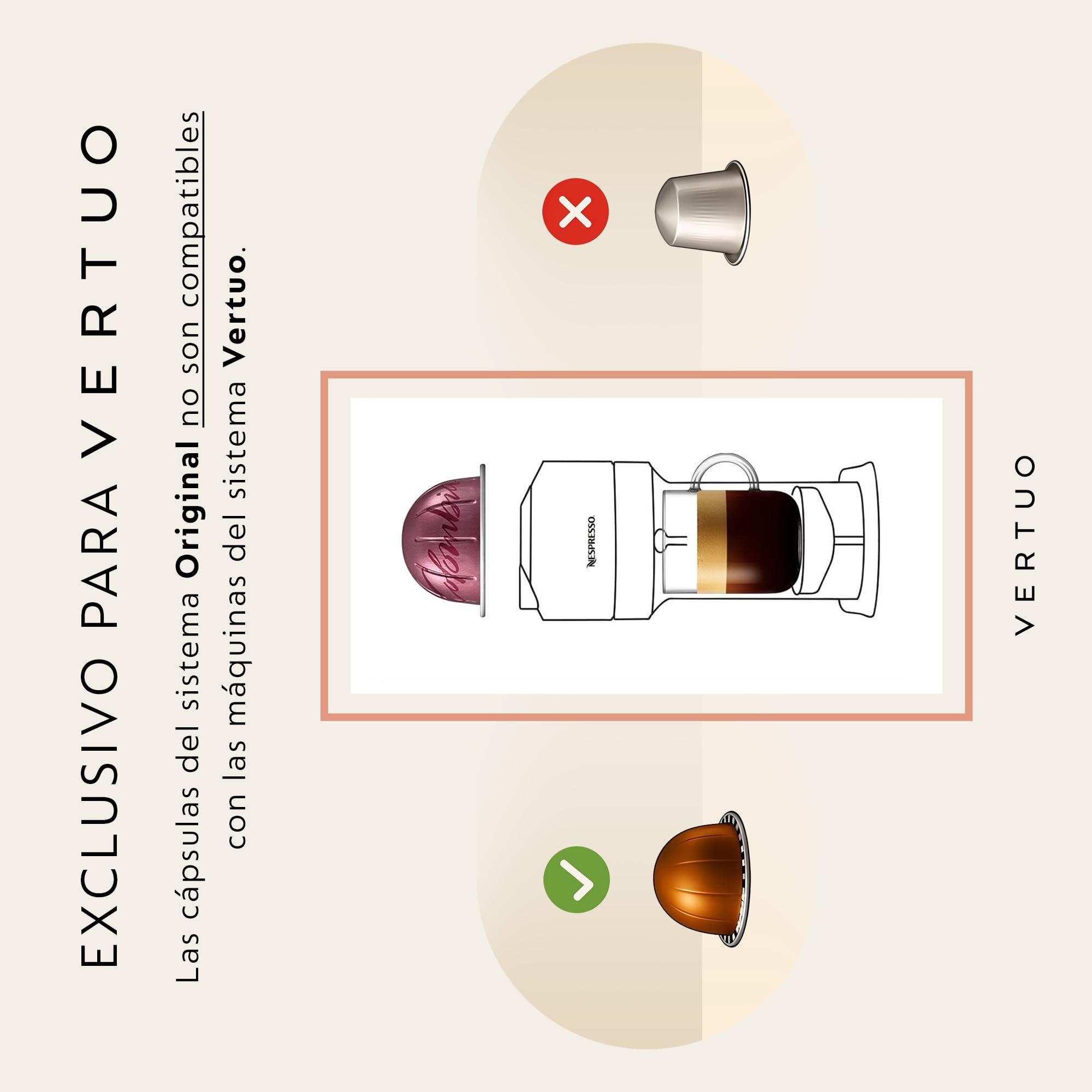 Macchina da caff? a capsule - DELONGHI - ENV90.Y - Nespresso Vertuo Pop - Gialla