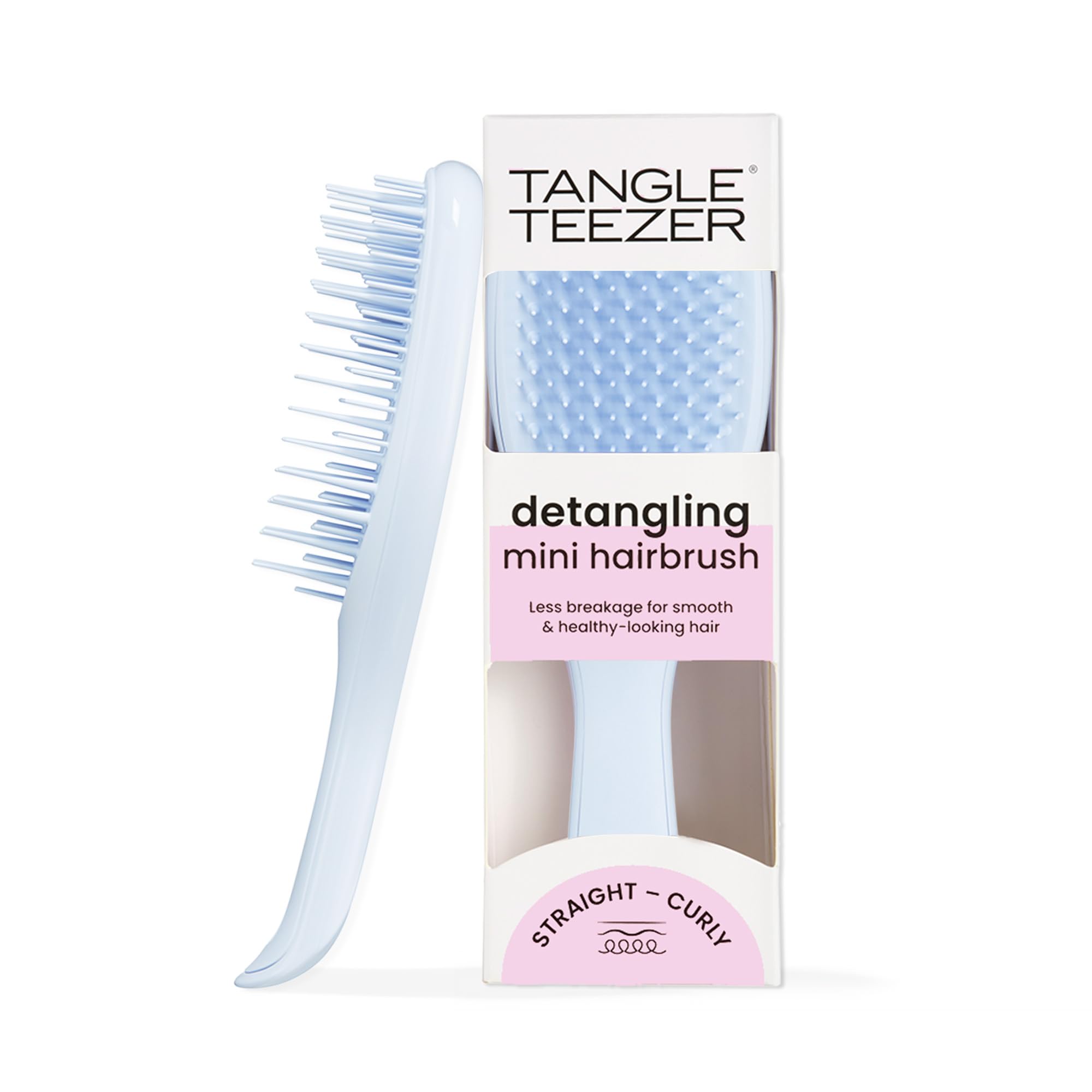 Tangle Teezer Ultimate Detangler Klein – Für Nasses & Trockenes Haar – Entwirrungsbürste für Alle Haartypen – Perfekte Haarbürste für Kinder & auf Reisen – Lavendel
