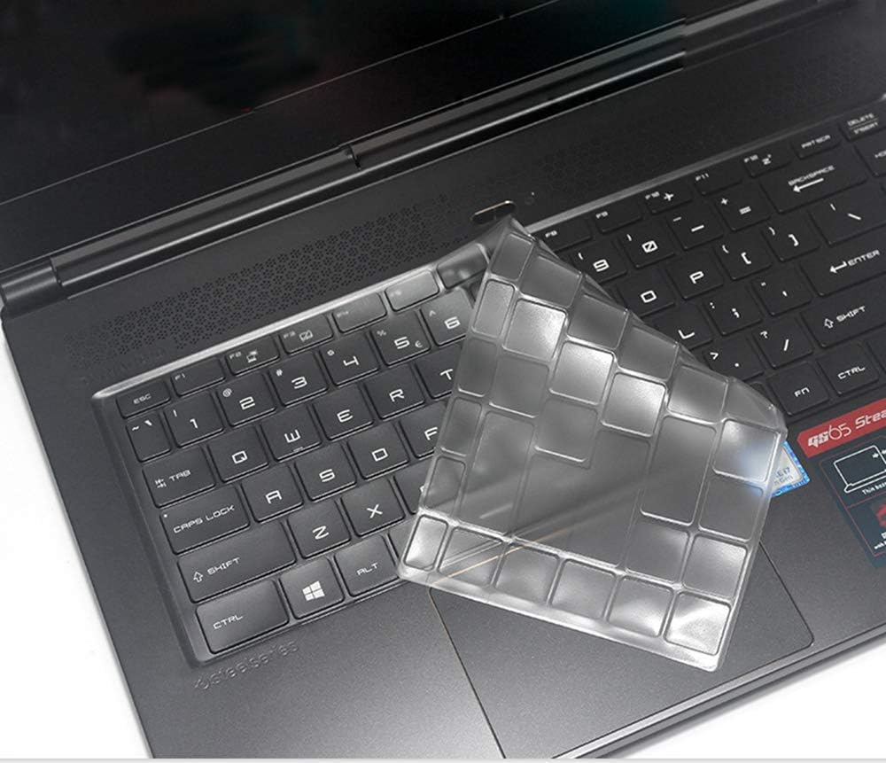 MORUS Ultra Thin Clear Transparent Keyboard Cover Skin Protector Compatible for 15.6" 15 inch MSI GS65 GF63 Stealth Thin Gaming Laptop, MSI PS63 P65 WP65 WS65 15.6 Inch, MSI PS42 14 Inch Gaming Laptop (B08LD6TW2Z) Amazon Price History, Amazon Price Tracker