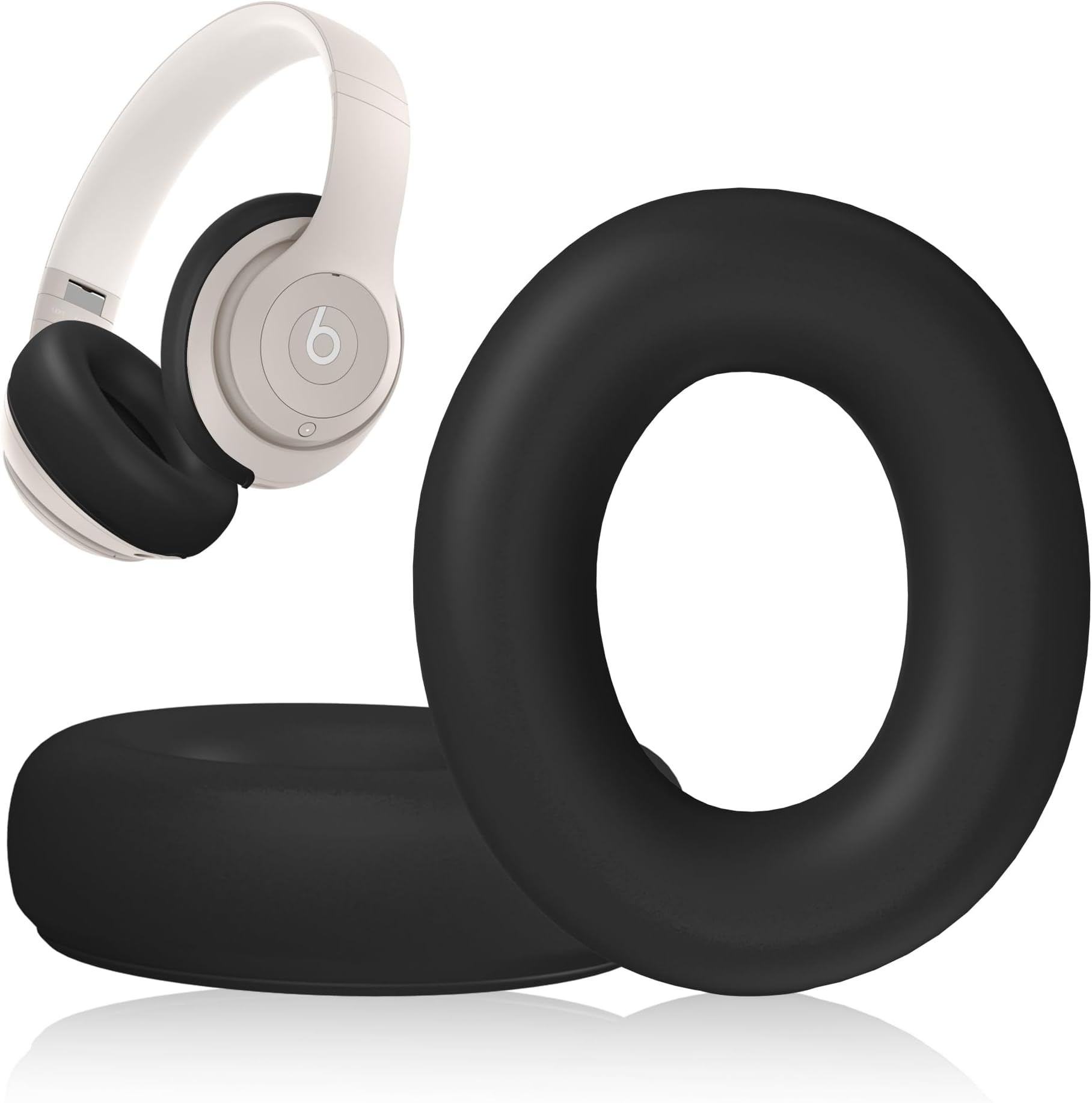 Headband Cover for Beats Studio Pro, Soft Silicone Headphone Headband Protectors