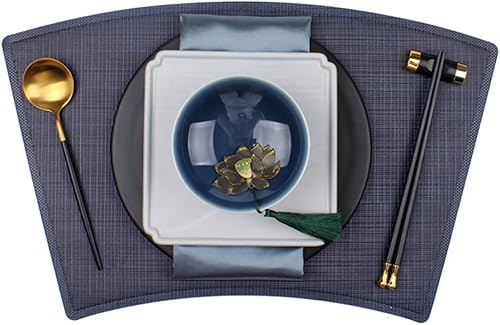 Bone CXDTBH - Juego de servilletas cuadradas para decoración de mesa de comedor platos de cena juego de servilletas platos occidentales platos de