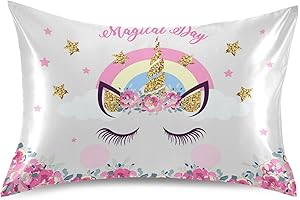Magical Unicorn Embrace: A Pillowcase for Silky Hair and Glowing Skin