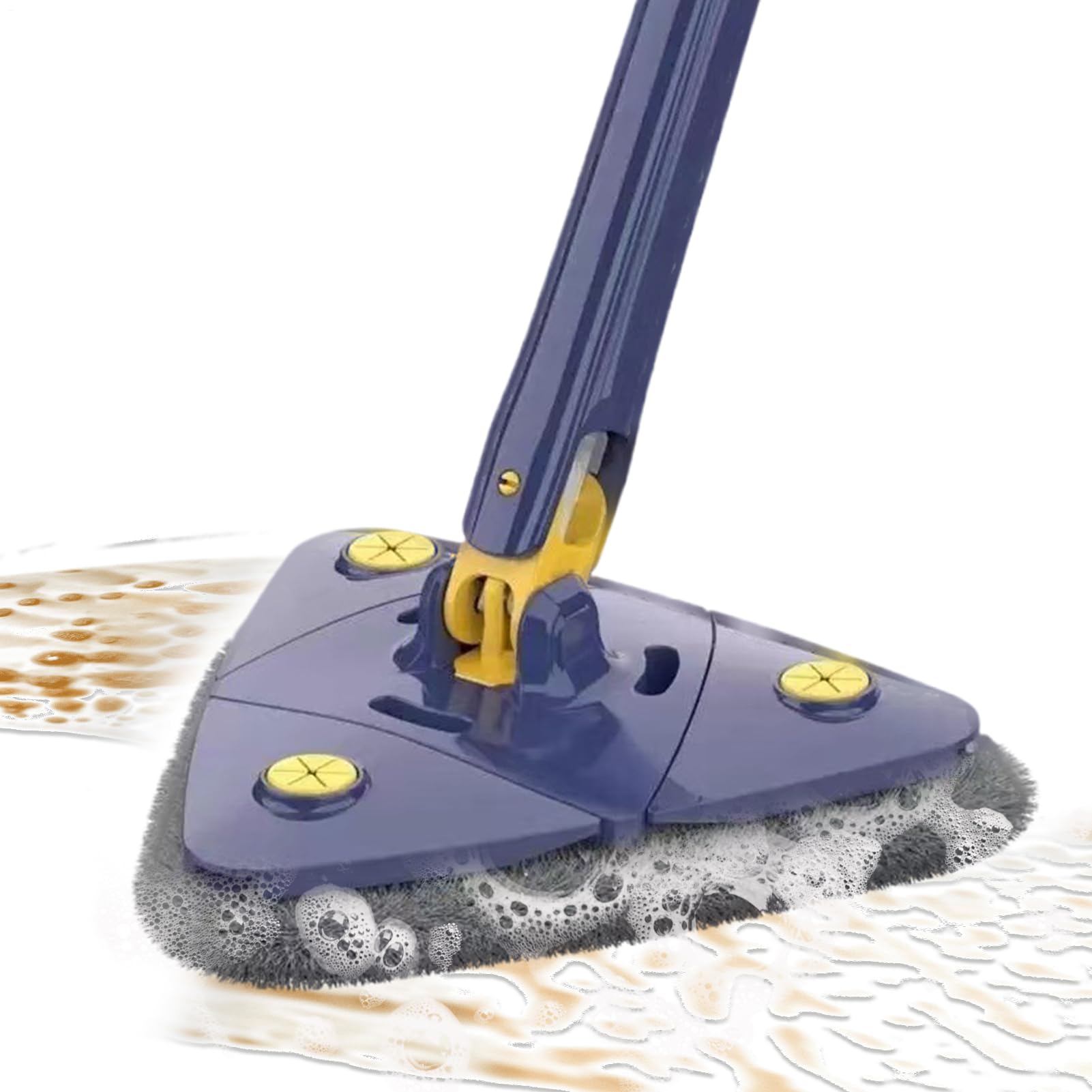 Mop Do Ścian Mop z Długim Trzonkiem do Czyszczenia Ścian | Regulowane i Rozsuwane Przyrządy do Sprzątania, do Użytku na Sucho i Mokro Ścierka Do Okien Podłóg Szczelin I Sufitów