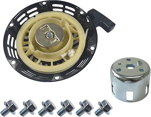 Miniatura 5 de Conjunto de pernos de arranque para copa de arranque GX120 GX160 GX168 GX200 168F Harbor Predator 212CC 6.5HP 7HP Motor Cortacésped, montaje de