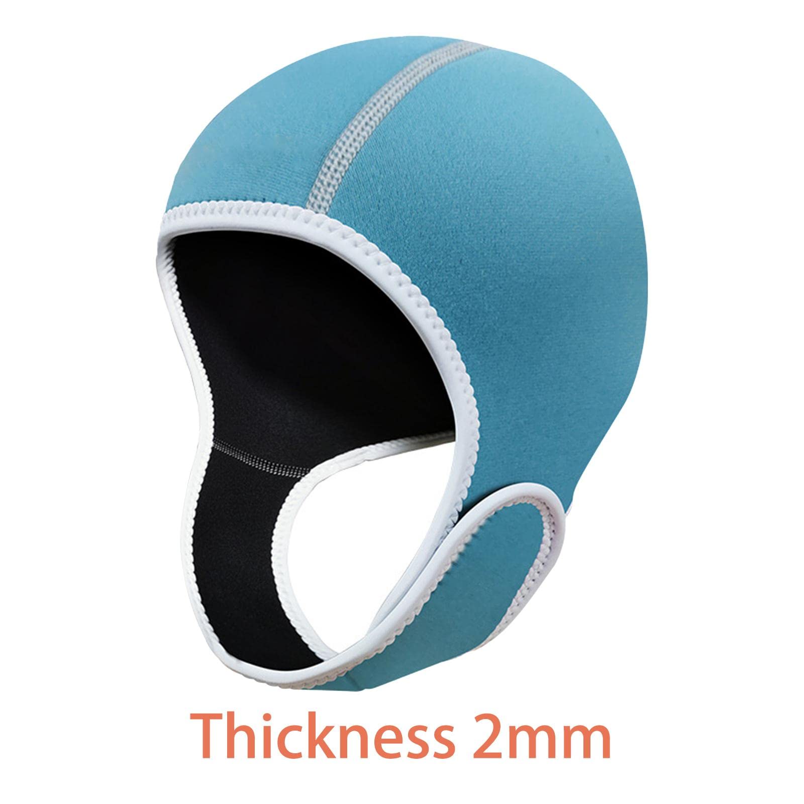Rockible Bonnet de Plongée 2 mm Néoprène Étanche pour Surf Voile Bleu