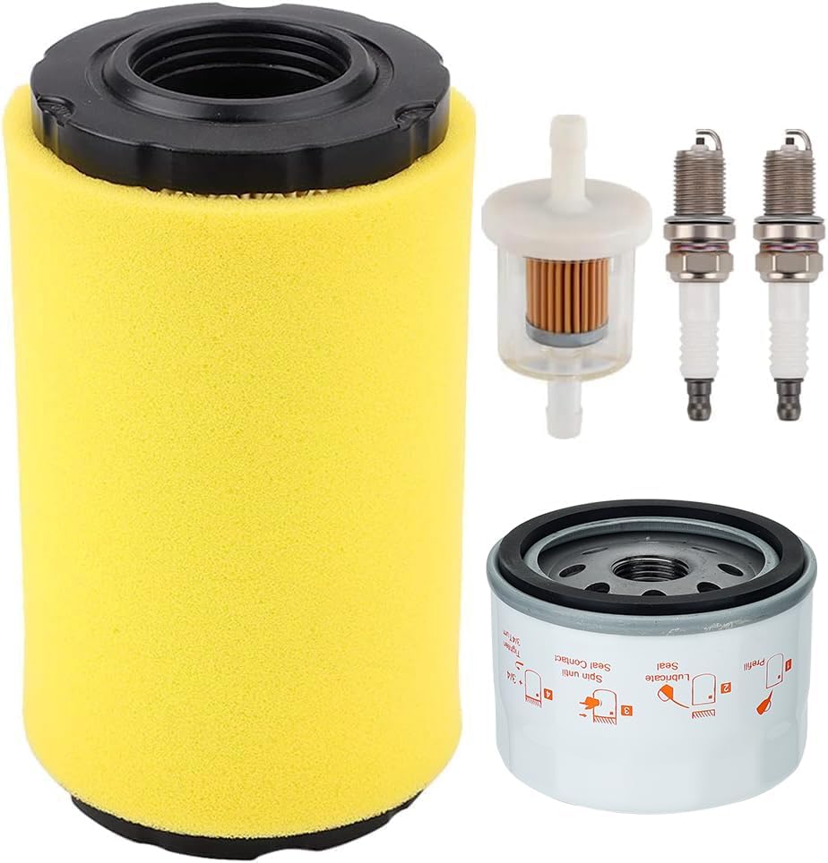 partszen Pre Air Filter Fuel Oil Filter for John Deer Z355R Z335E E120