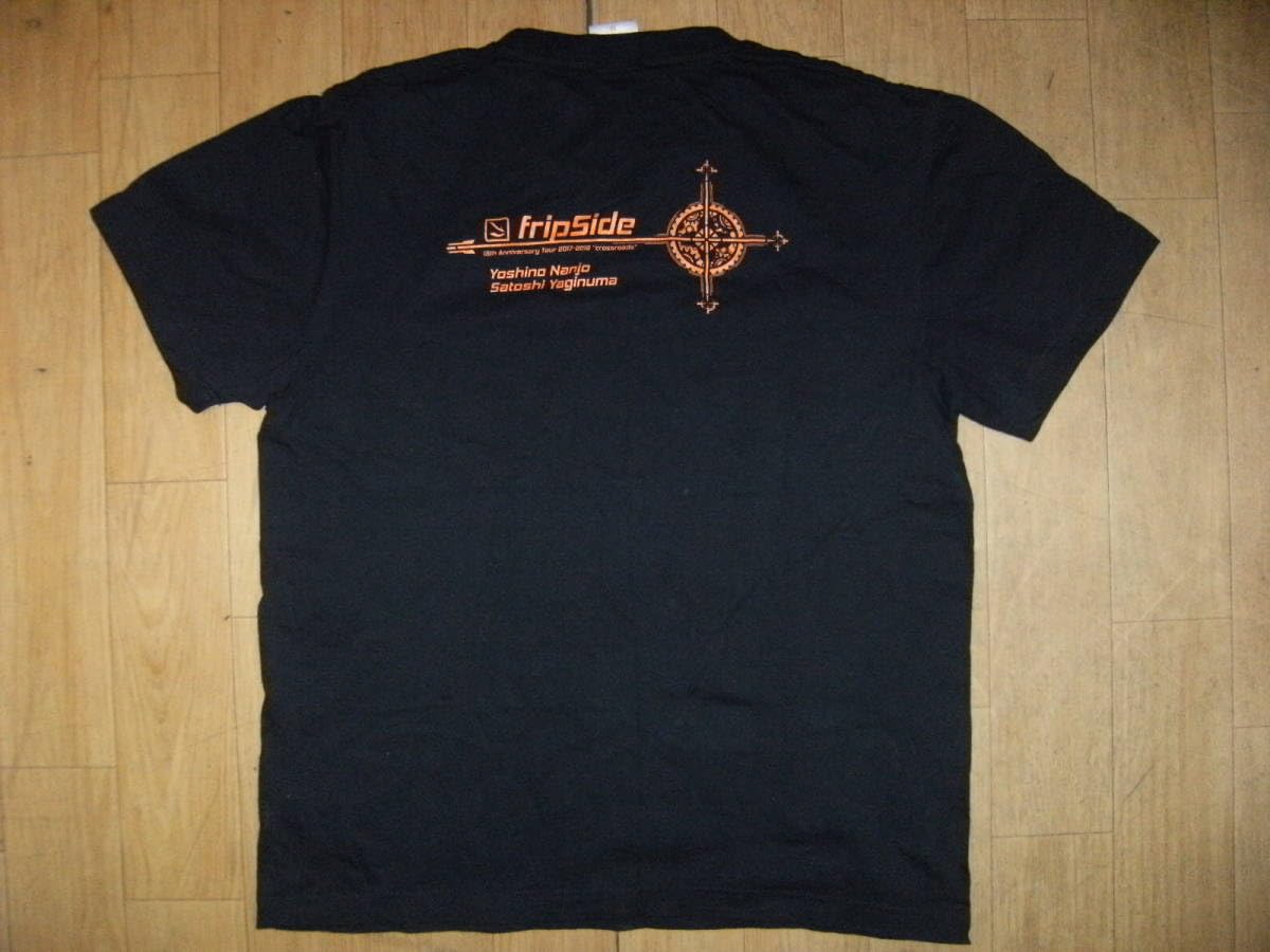 Amazon.co.jp: 15周年記念 ツアー crossroads FripSide Tシャツ 
