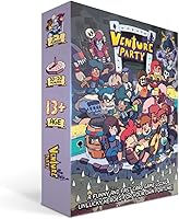 Vista 1 de Golden Bell Studios Venture Party: un juego de cartas rápido y divertido para héroes desafortunados, azul