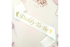 Daddy to Be Sash, Diaper Party Favor, Baby Shower Sash For Men