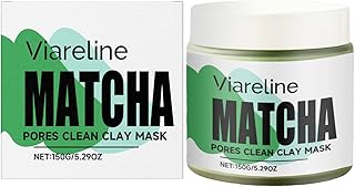 Matcha Pores Clean Clay Mask, Deep Cleansing,...
