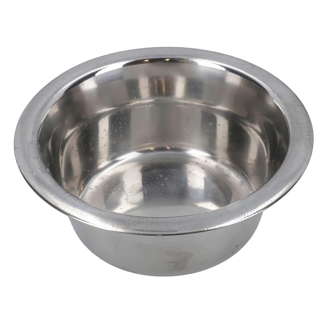Foto 3 de 5 de Cuenco pequeño de acero inoxidable apto para lavavajillas con doble comedor, Perro Accesorios