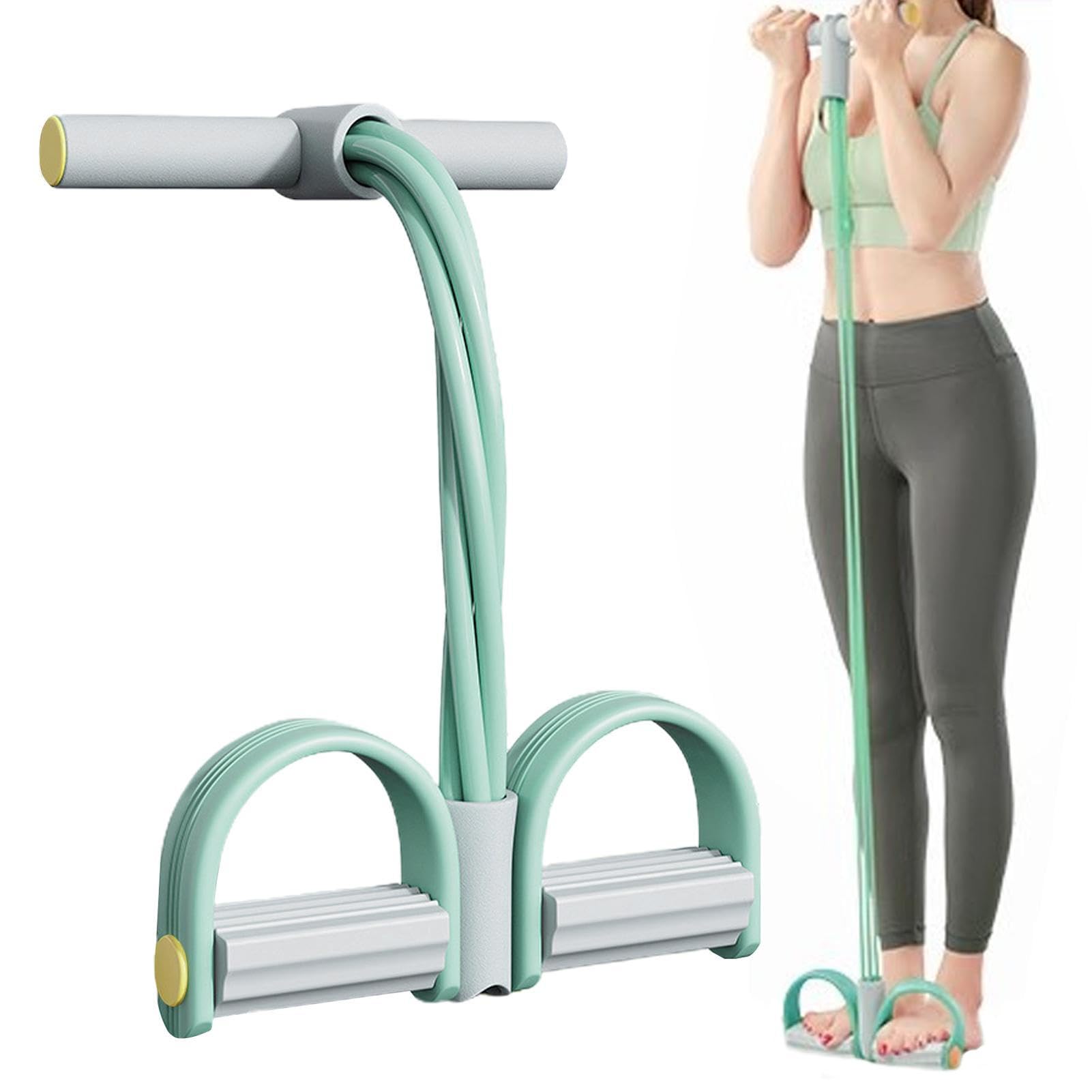 6-Tube Elastic Yoga Pedal Puller Resistance Band, Natural Latex Tension Rope, For Abdoen/Waist/Ar/Leg Stretching Sliing Training - View #5