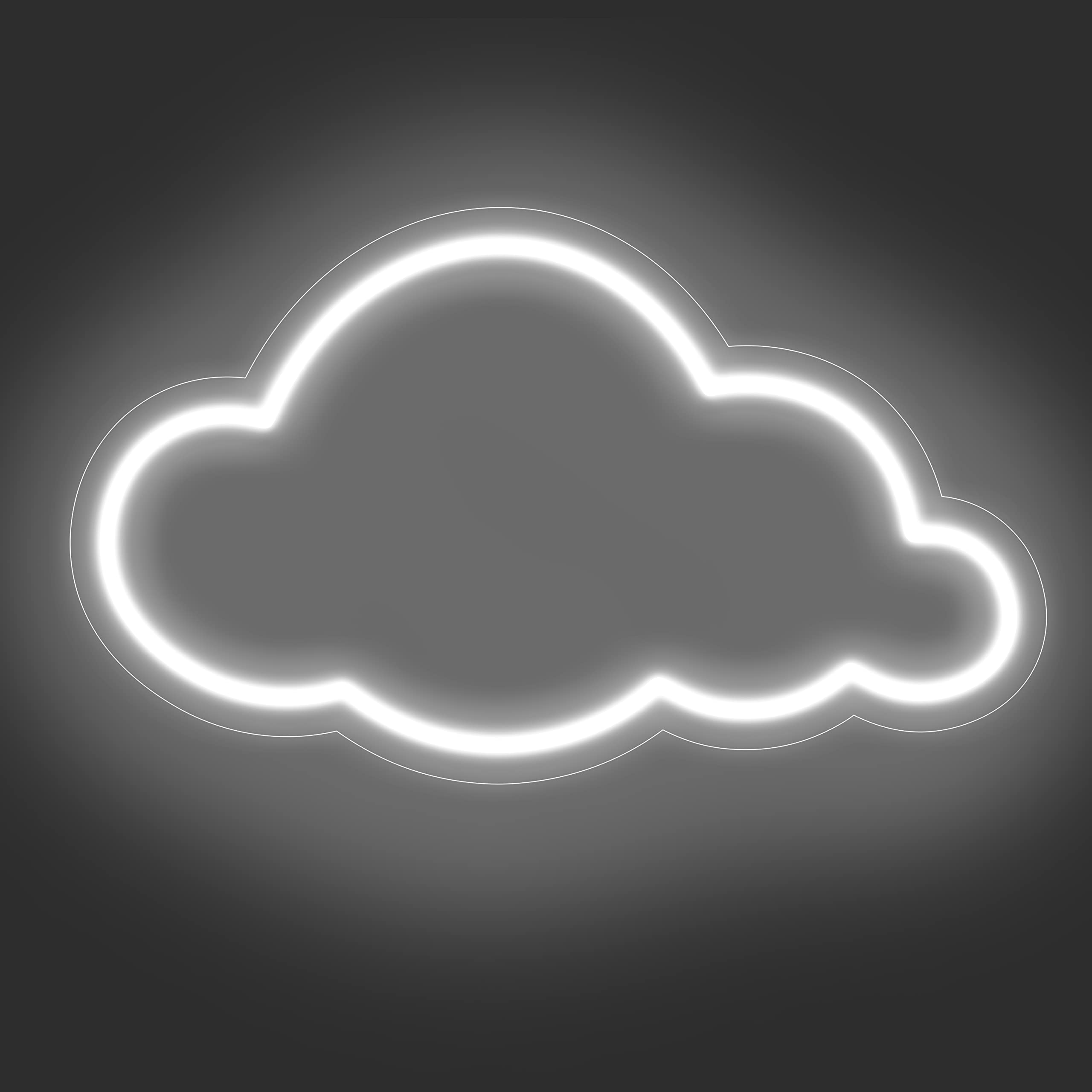 Cloud Neon Sign, for Home Kids Room Decor, Perfact Gift Item for Kids, (13x8 inch)-image-35