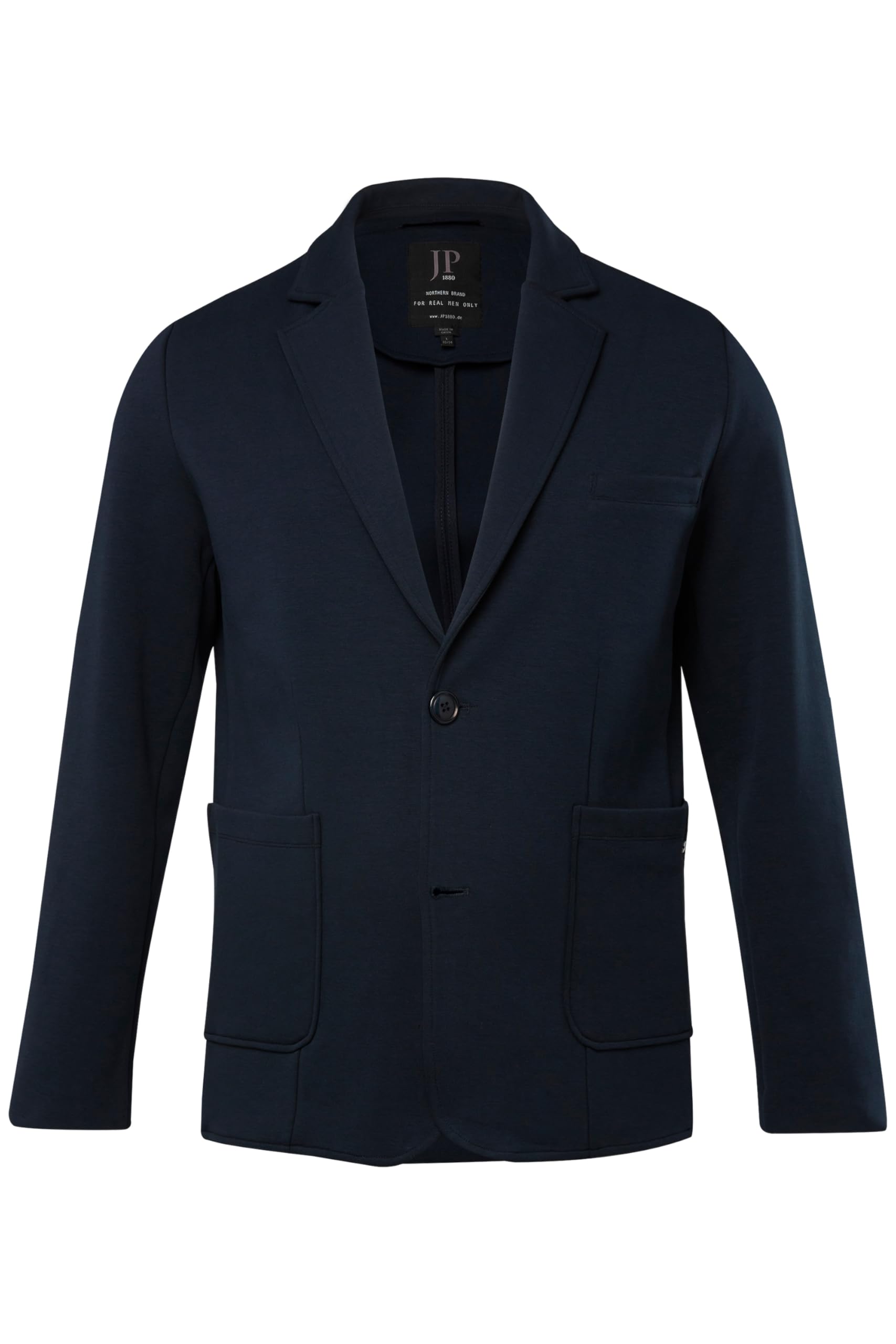 JP 1880 Męska marynarka dresowa, New York, Flexnamic Blazer, granatowy, XL