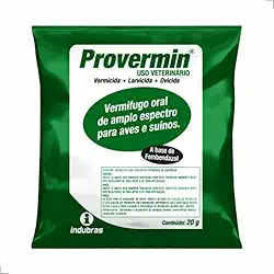 Vermifugo para Aves, Galinhas e Porcos 20g