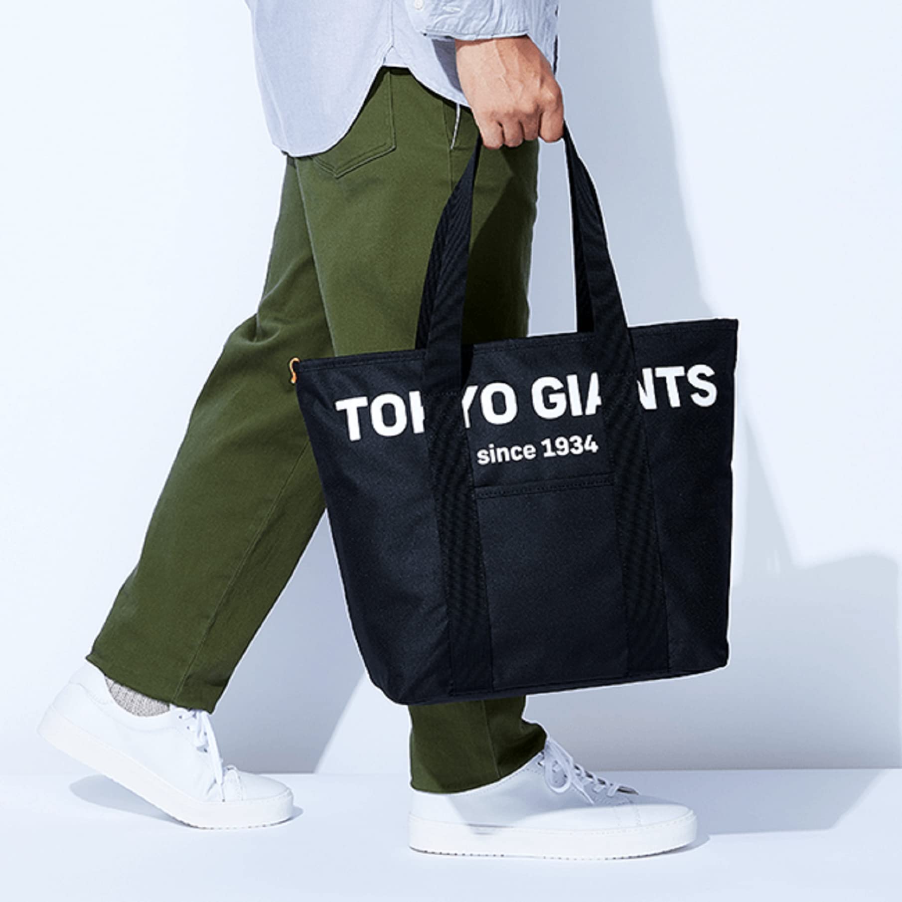 Amazon | 読売 ジャイアンツ ポケット トートバッグ CLUB GIANTS 巨人 