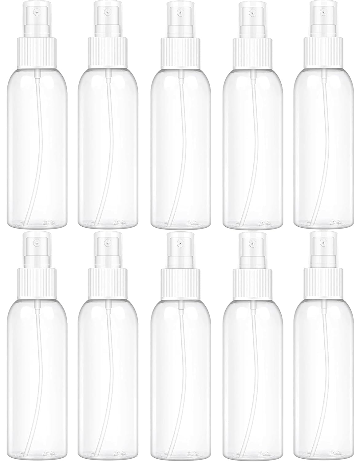 HUNCHA Transparent Empty Refillable Reusable Ultra Fine Mist Spray Bottle Atomizer, Mist Pump For Beauty, Personal Care, Face and Hair Moisturizing, Plants & Electronic Gadgets, Cleaning, Pack of 10-image-29