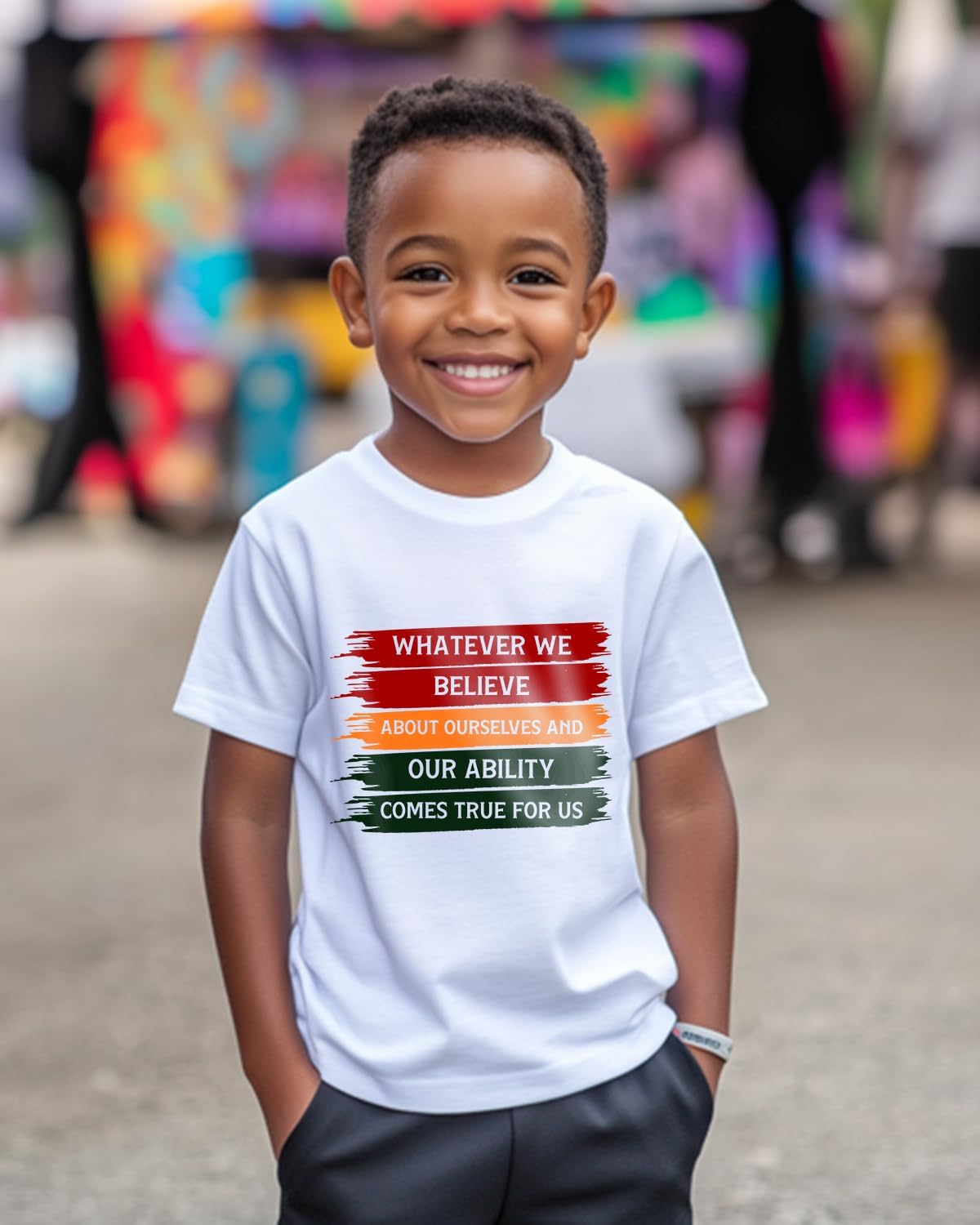 Black History Month Shirt Kids I'm Black History T-Shirts for Boys Girls African Clothing Short Sleeve Tops Graphic Tee 2-8T - Image 2