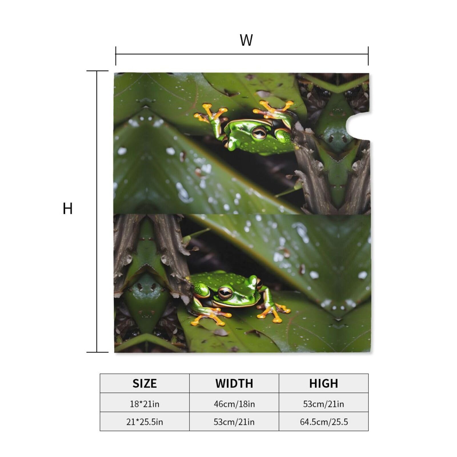 Tree Frog Mailbox Cover - Waterproof, Magnetic, 25.5x21 Inches, Garden Yard Decor For All Seasons - View #5