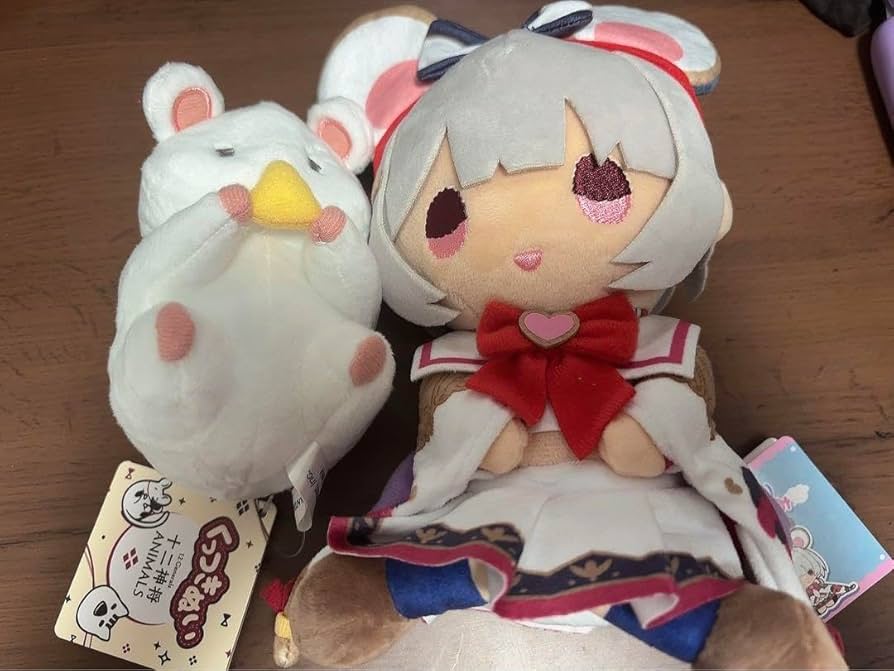 Amazon.co.jp: タグ グラブル ぬいぐるみ ビカラ ネズミ マスコット 