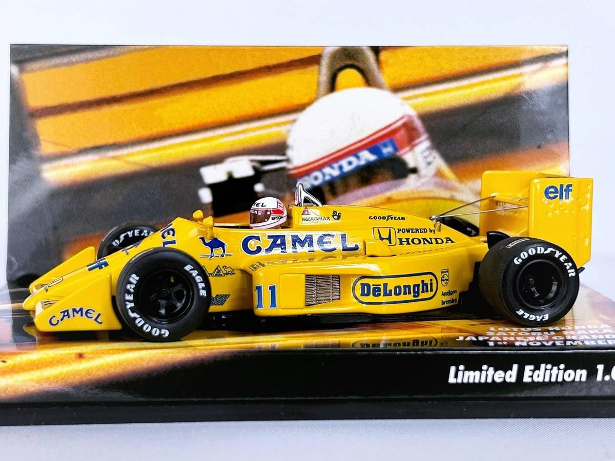 Amazon.co.jp: ユーロスポーツ別注 1/43 ロータスホンダ 99T 日本GP 