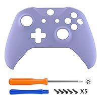 Vista 3 de eXtremeRate Replacement Front Housing Shell for Xbox One SX Controller, Light Violet Custom Kit Faceplate Cover Case for Xbox Wireless Controller
