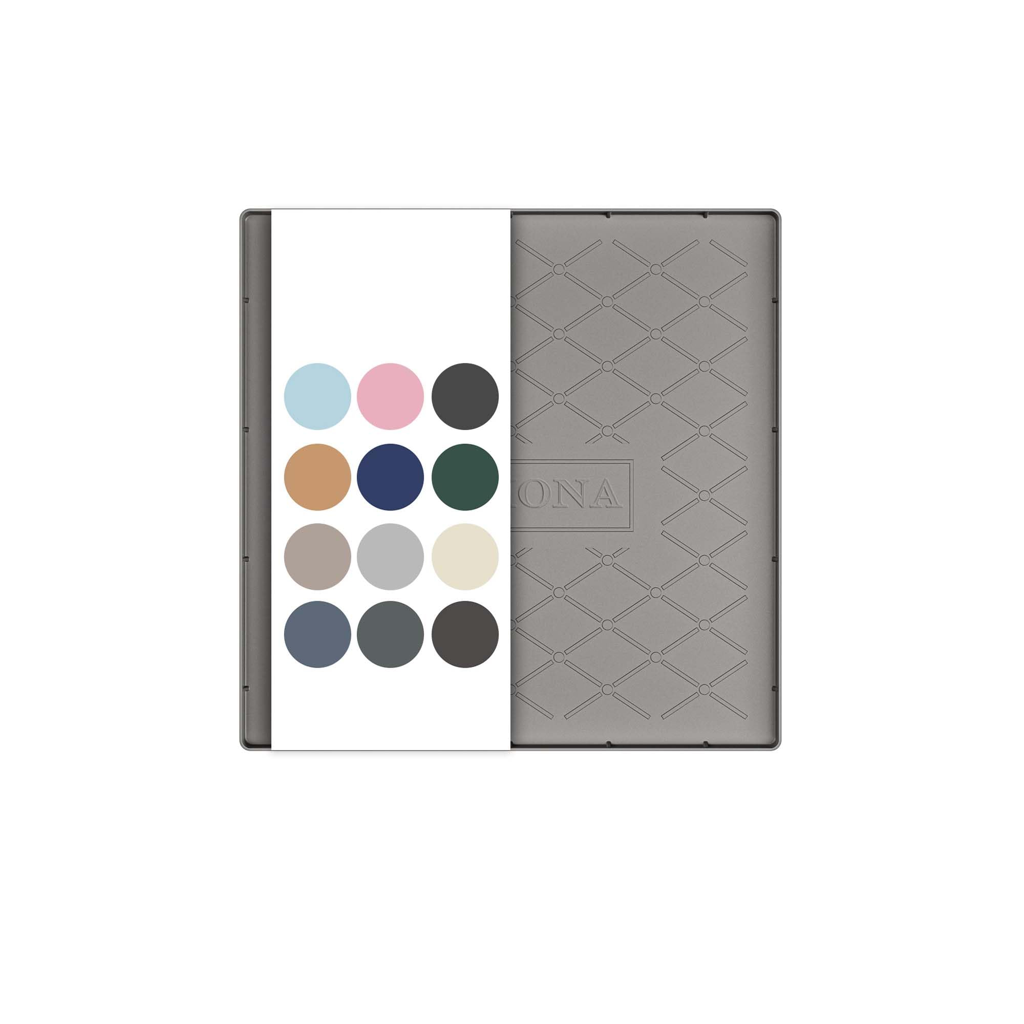 URMONA Under Sink Mat 48 x 48 cm, Waterproof Silicone Cabinet Protector