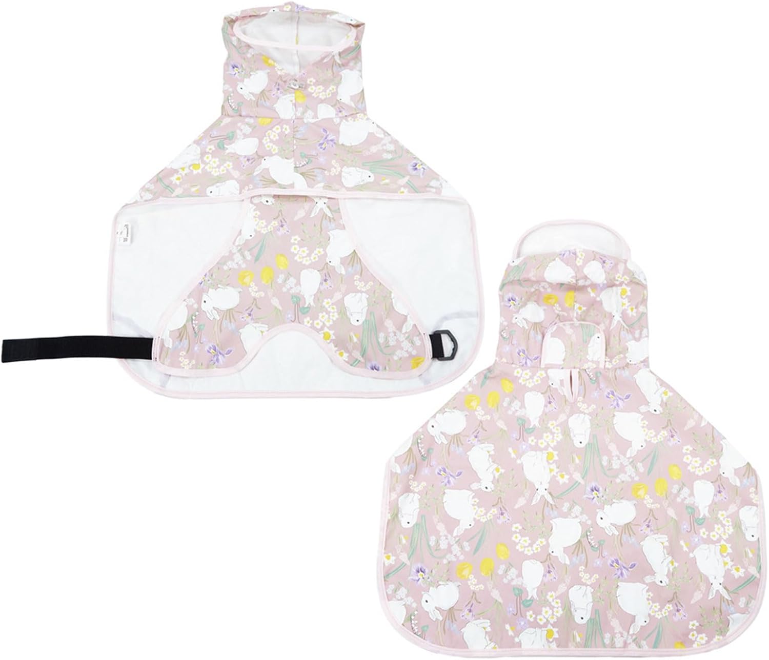 Lovely Animal Raincoats Dog Raincoats Snow-Proof Vests Pet Rain Gear for Dry and Friendly Gear