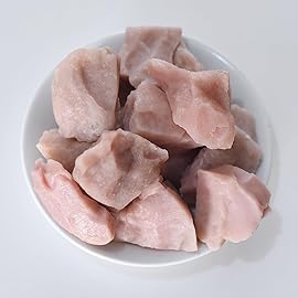 Pink Opal Raw Crystals, Large 1.25-2.0 Healing Crystals Natural Rough Stones Crystal for Tumbling, Cabbing, Fountain Rocks, Decoration, Polishing, Wire Wrapping, Wicca & Reiki