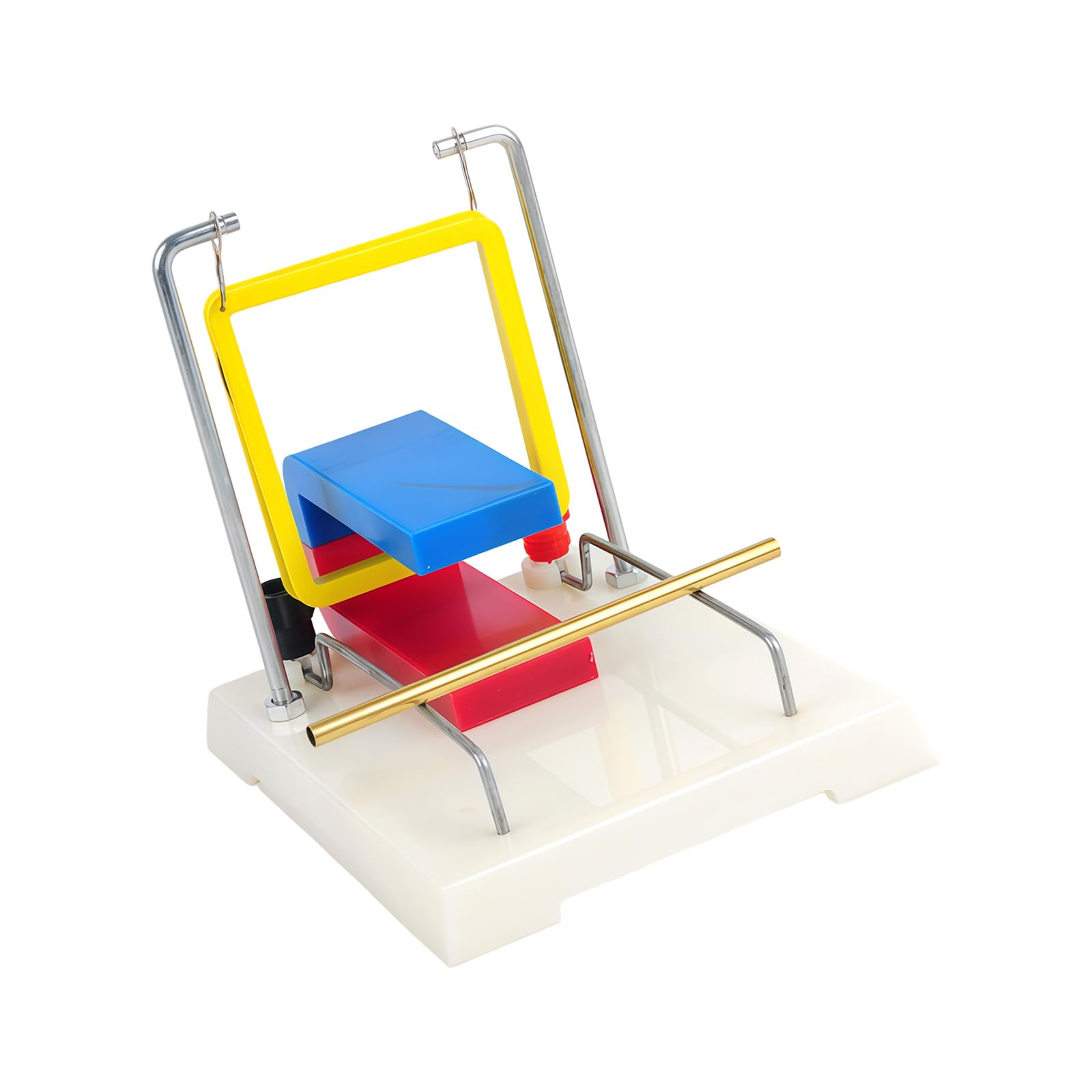 Efecto de corriente de campo magnético visible con este instrumento didáctico 7
