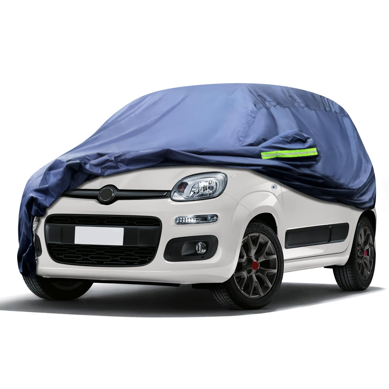 Bâche de protection pour voiture - 10 couches - Étanche à la poussière - Imperméable - Pour Fiat Panda